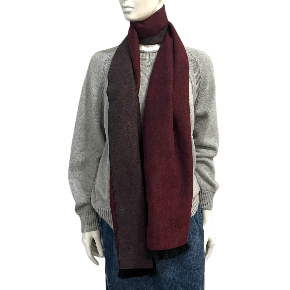 Dion Silk Blend Reversible Scarf